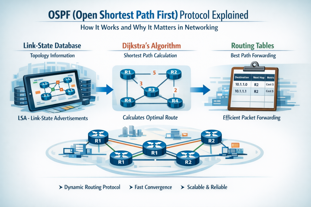 OSPF (Open Shortest Path First) Protocol Explained: How It Works and ...