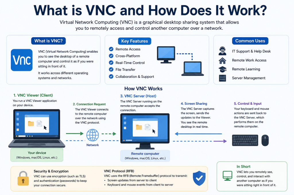 What Virtual Network Computing (VNC) Is and How It Works – ExamTopics