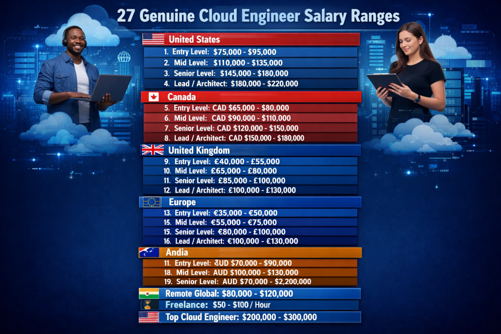 27 Genuine Cloud Engineer Salary Ranges – ExamTopics