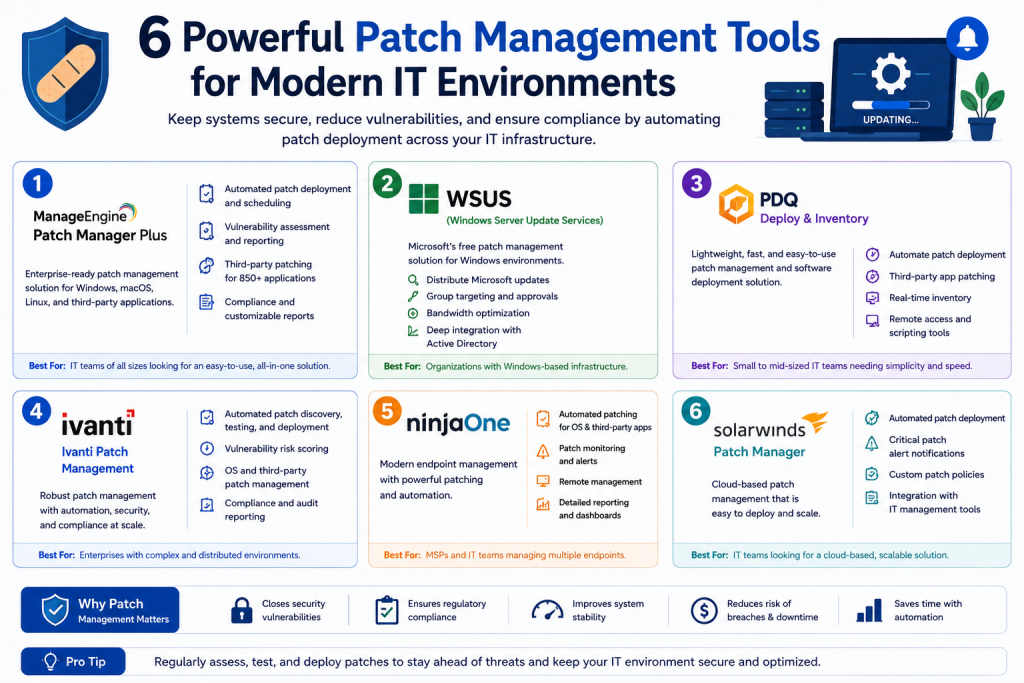 6 Powerful Patch Management Tools for Modern IT Environments – ExamTopics