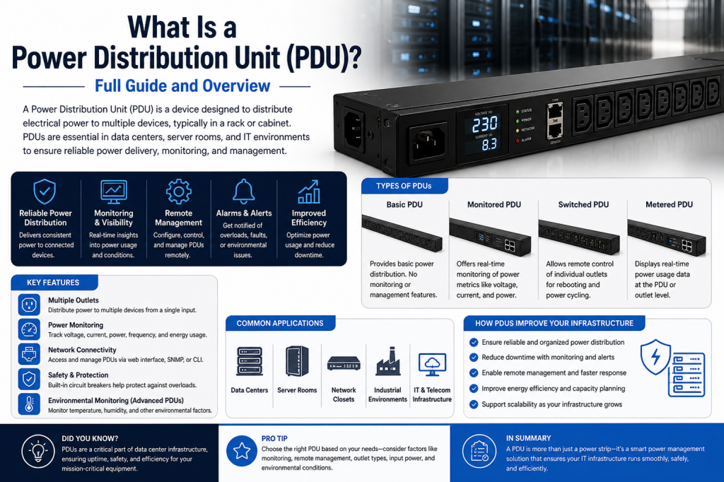 Distributing Power Unit What Is a Power Distribution Unit (PDU)? Full Guide and Overview ...