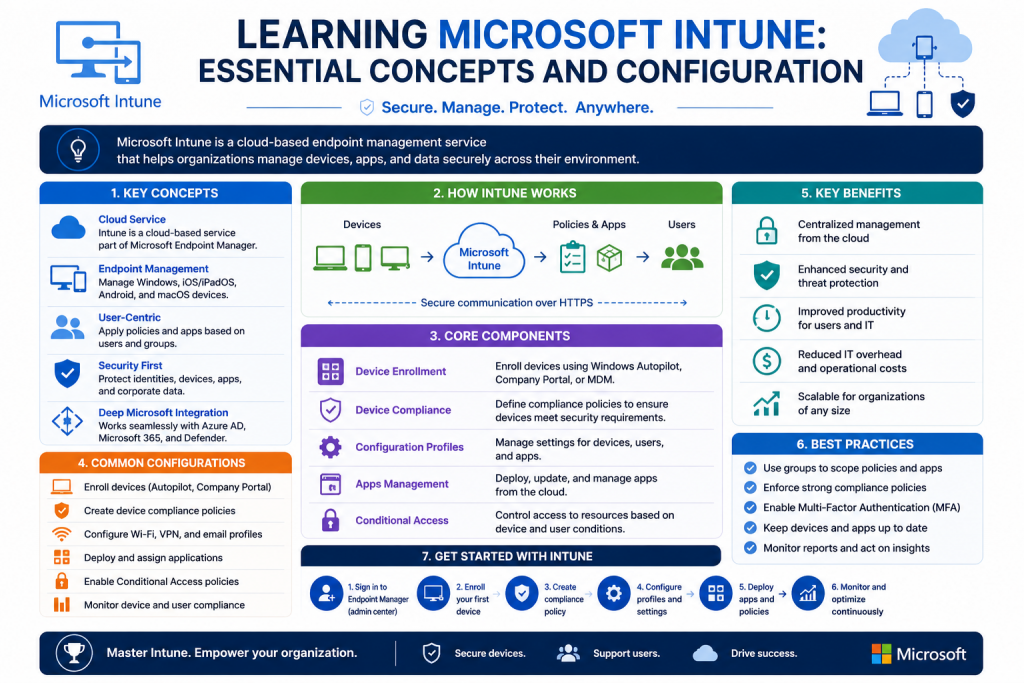 Intune Blog Learning Microsoft Intune: Essential Concepts and Configuration ...