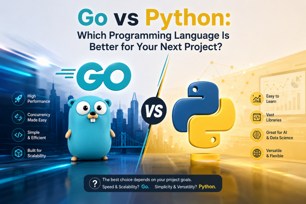 Go vs Python: Which Programming Language Is Better for Your Next ...